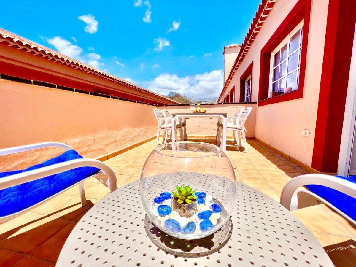 !!! Relaxing View, The Heights Apartment With Terrace And Heated Pools, Los Cristianos Los Cristianos  Ngoại thất bức ảnh