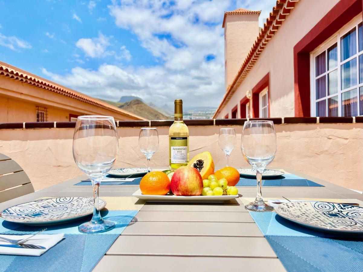 !!! Relaxing View, The Heights Apartment With Terrace And Heated Pools, Los Cristianos Los Cristianos  Ngoại thất bức ảnh