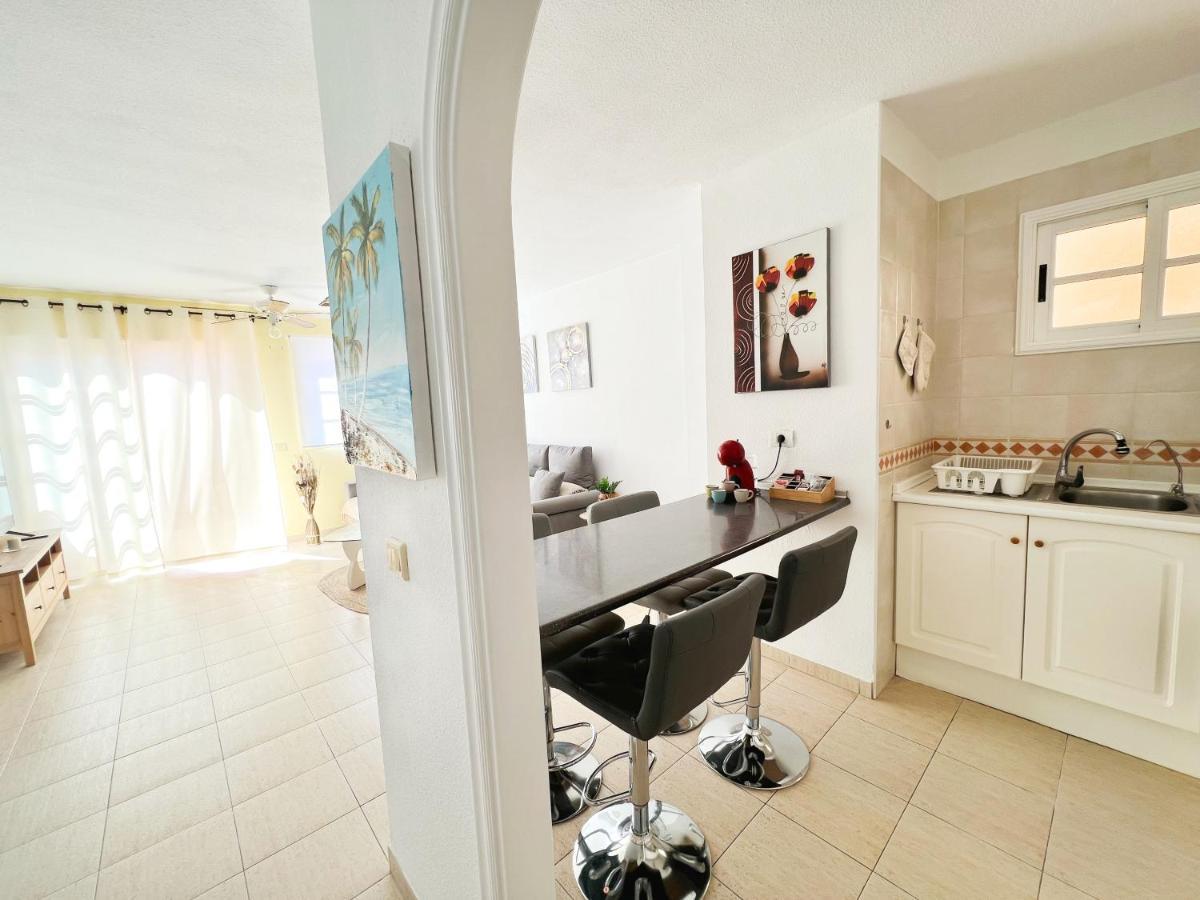 !!! Relaxing View, The Heights Apartment With Terrace And Heated Pools, Los Cristianos Los Cristianos  Ngoại thất bức ảnh