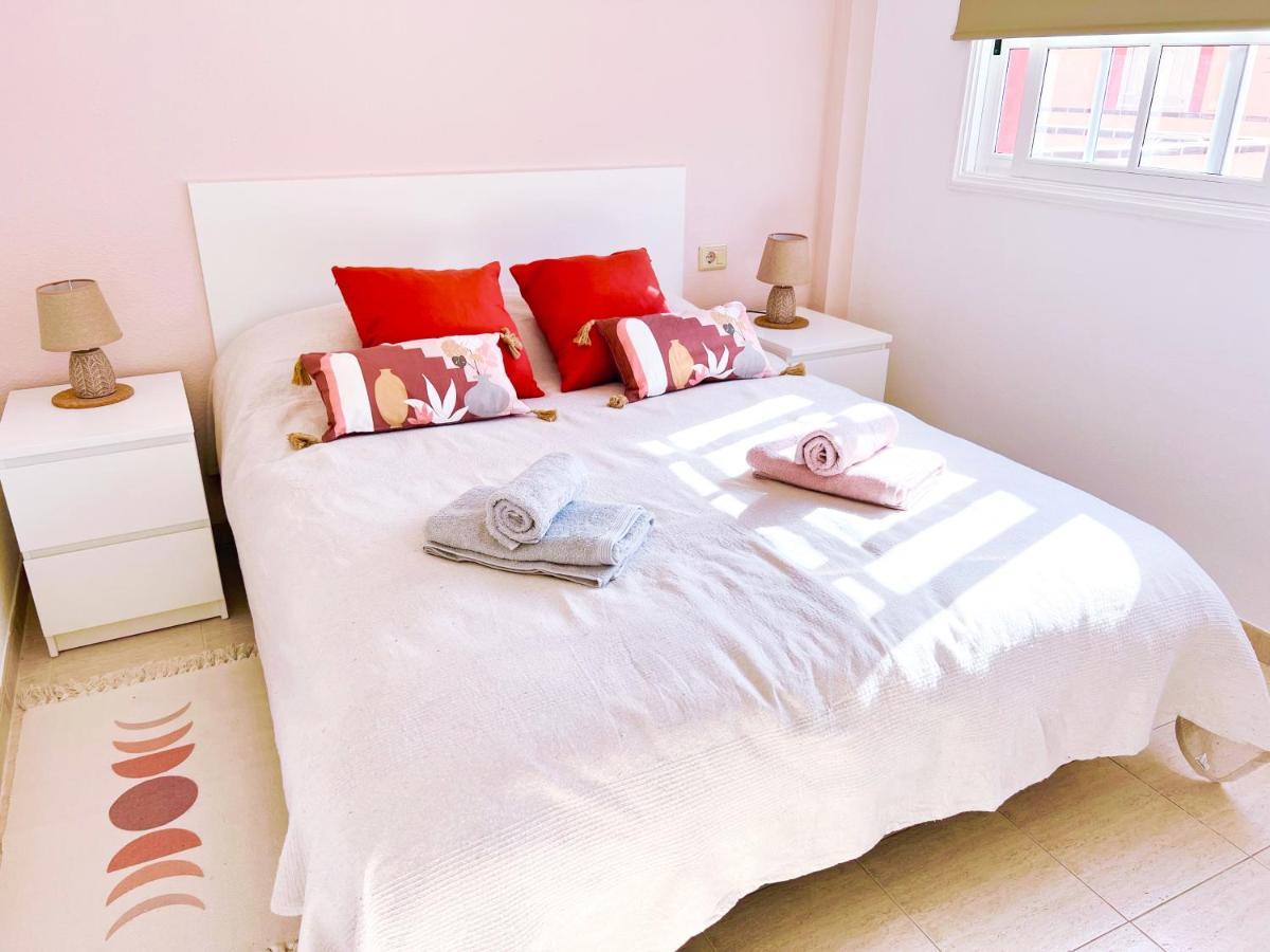 !!! Relaxing View, The Heights Apartment With Terrace And Heated Pools, Los Cristianos Los Cristianos  Ngoại thất bức ảnh